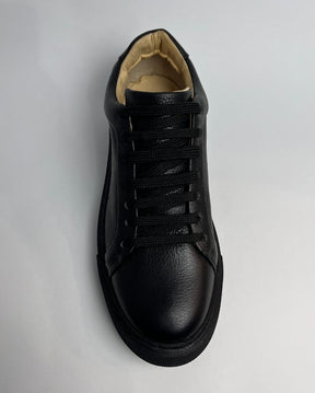 Tênis Boss All Black Couro