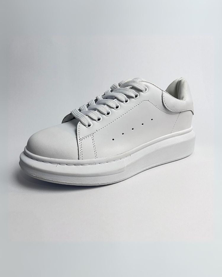 Tênis Alexander McQueen Branco Couro