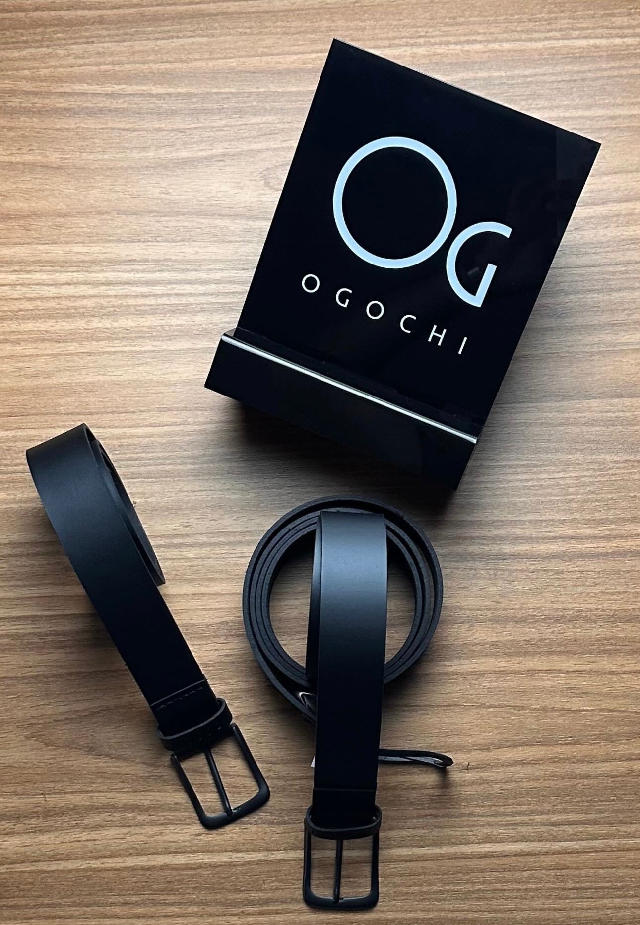 Cinto de couro Ogochi