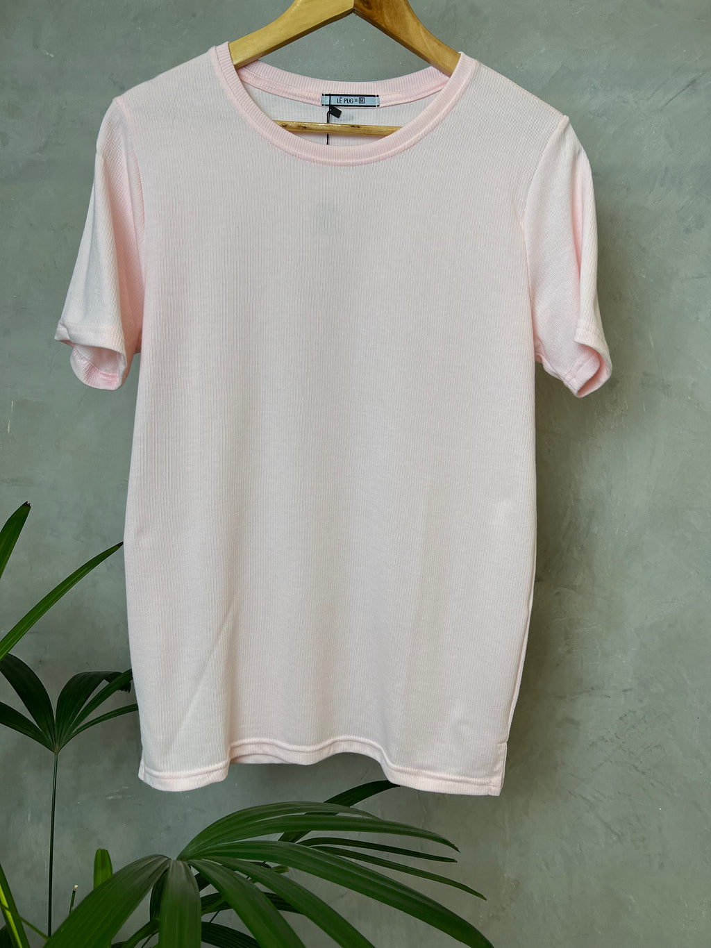 (cópia) Camisa Texturizada Básica Rosa
