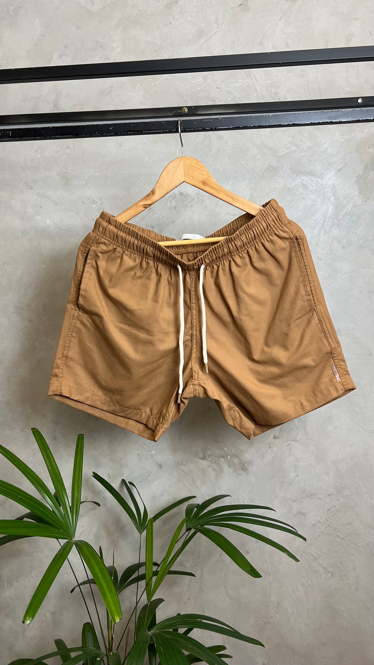 Short linho belga