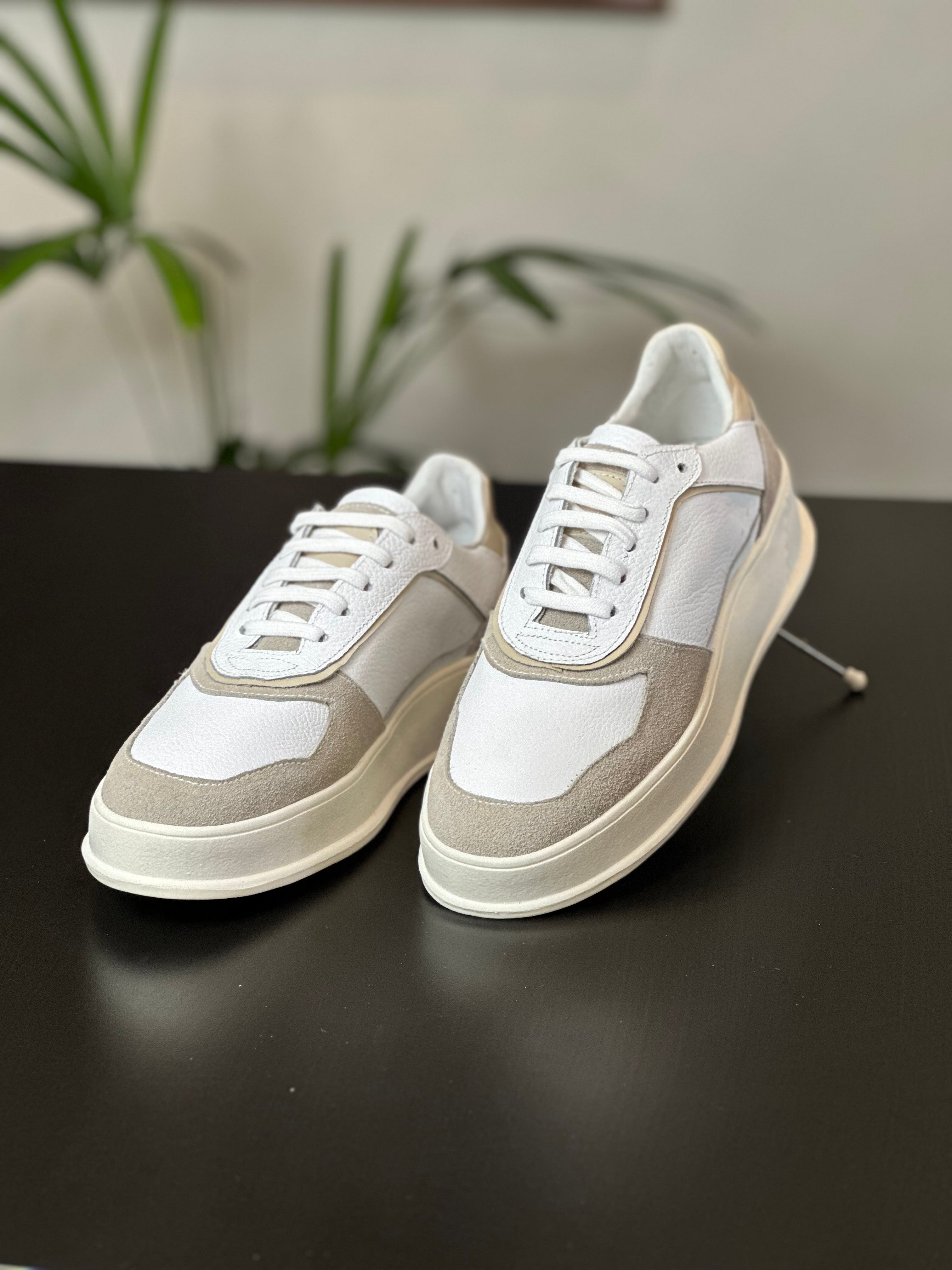 Tênis sneaker couro legítimo AUTÊNTICO