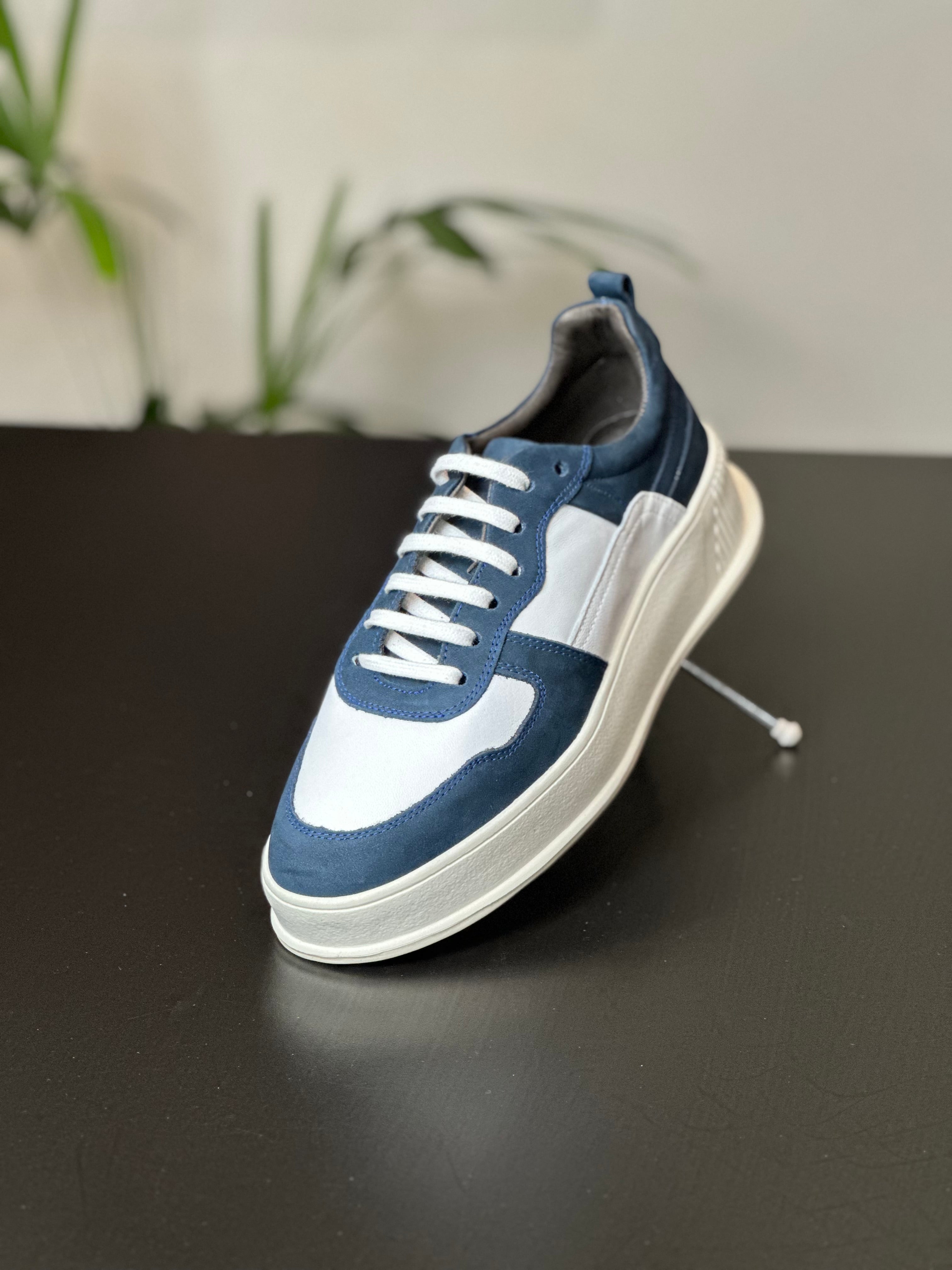 Tênis sneaker couro legítimo AUTÊNTICO