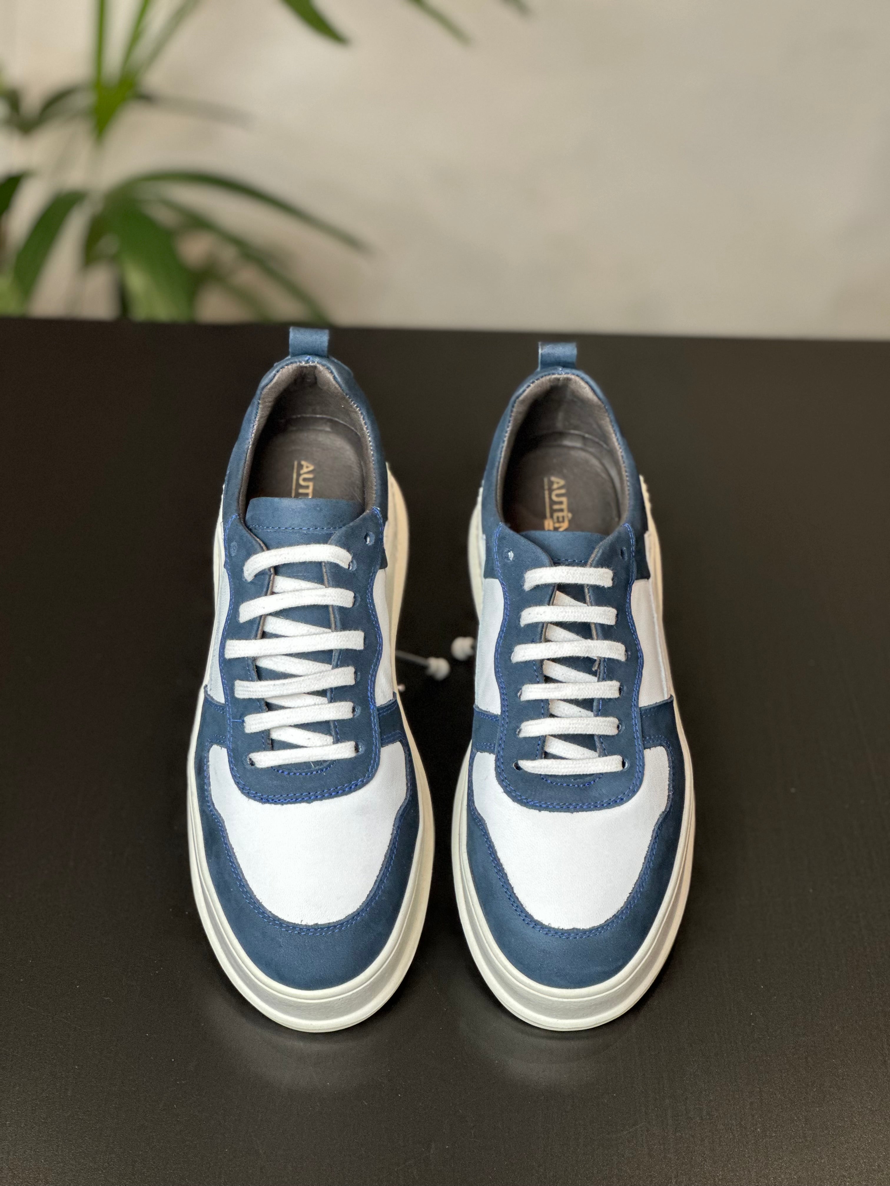 Tênis sneaker couro legítimo AUTÊNTICO