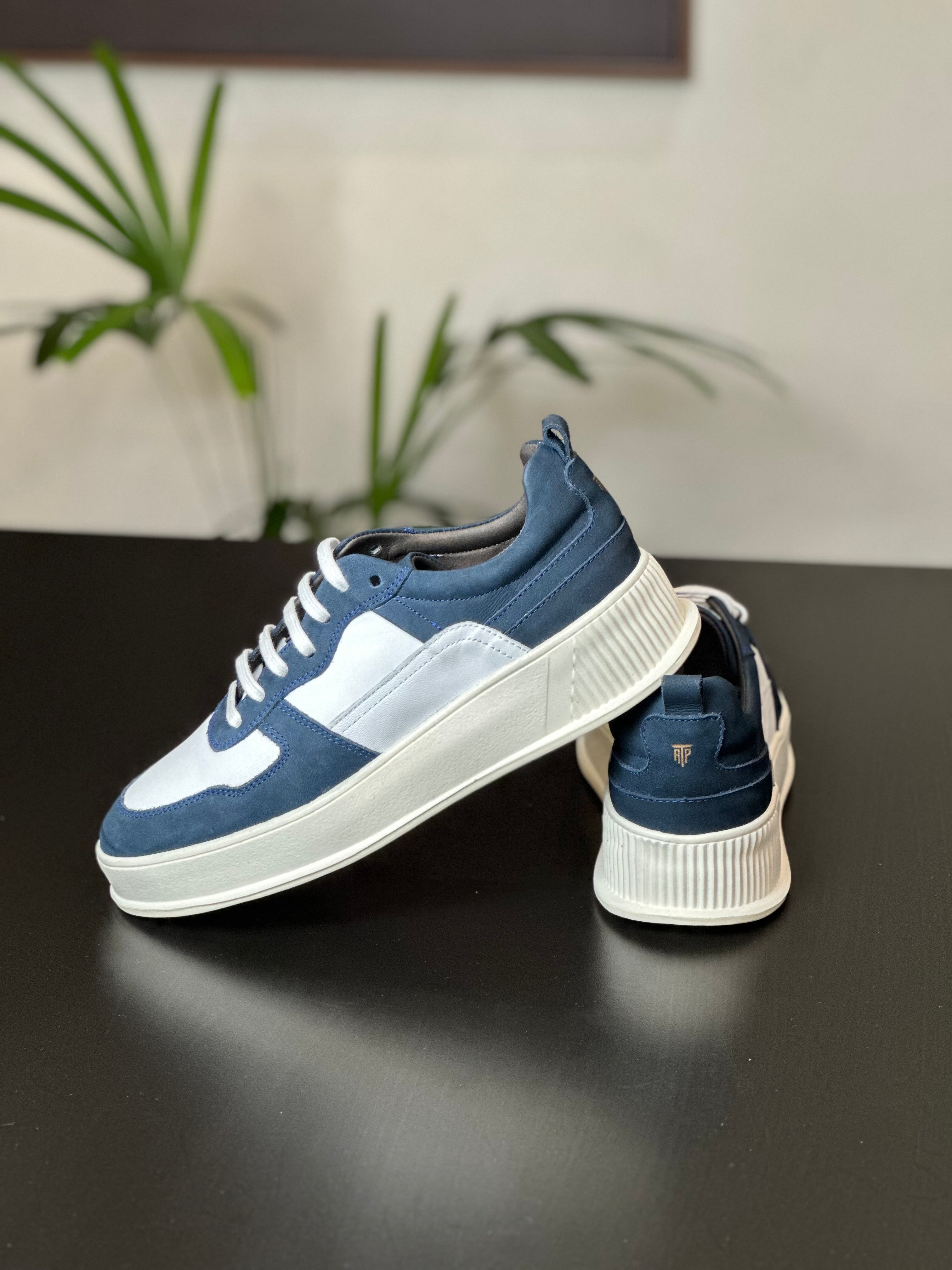 Tênis sneaker couro legítimo AUTÊNTICO