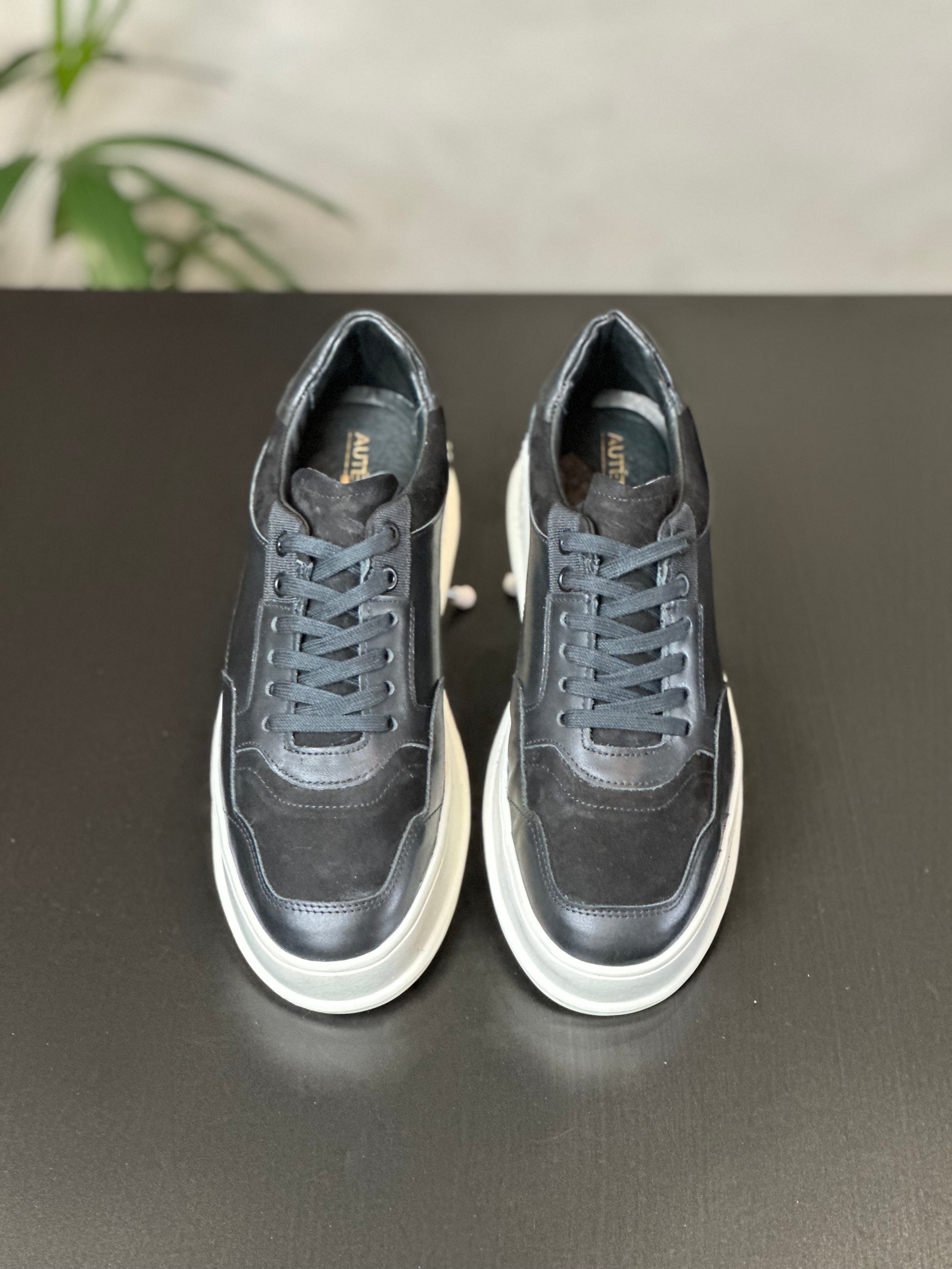 Tênis sneaker couro legítimo AUTÊNTICO