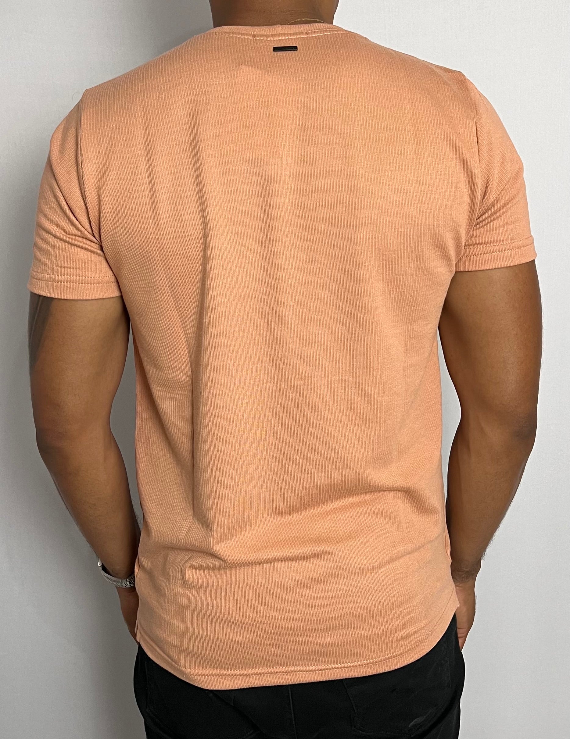 Camisa Texturizada marrom claro